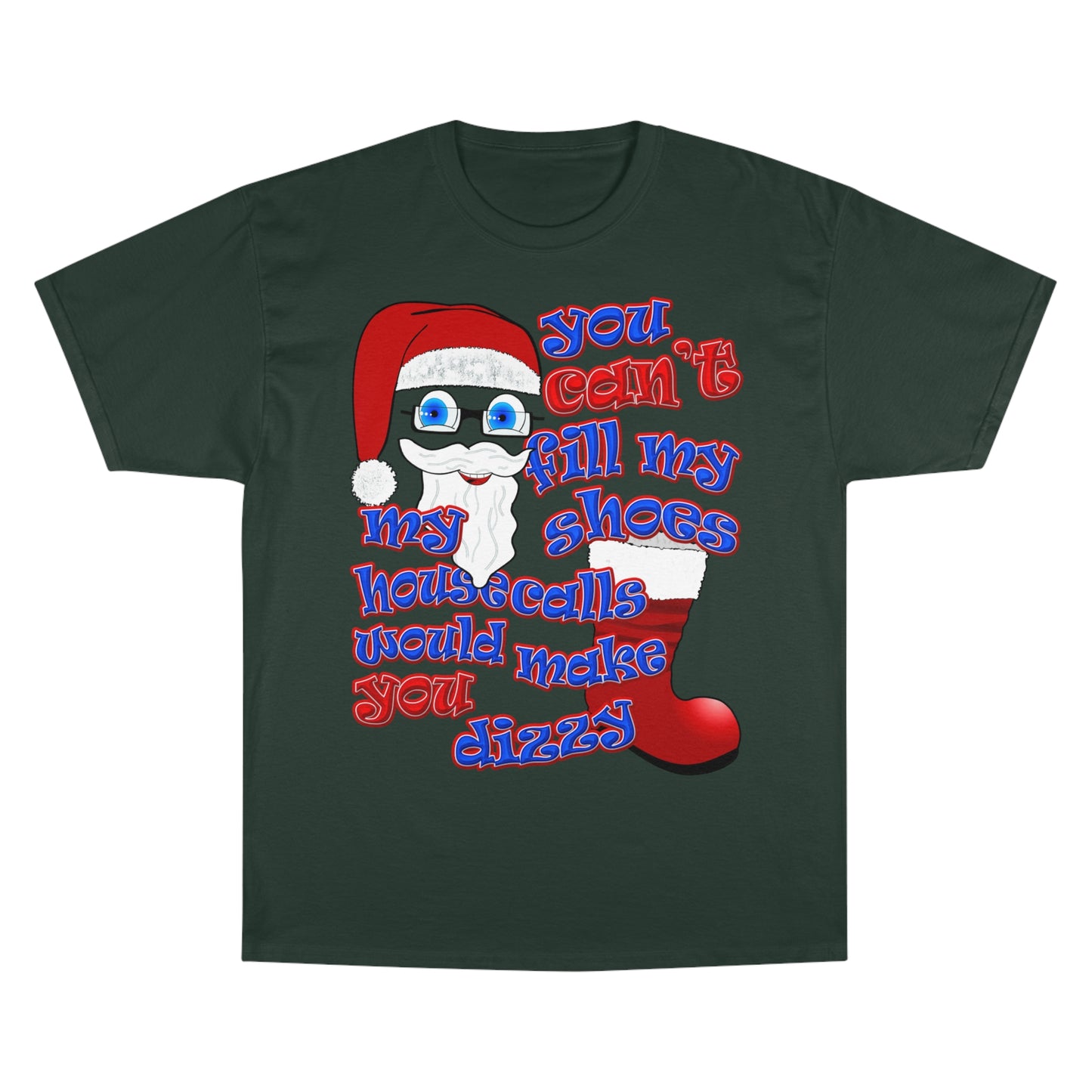 santa's shoes - Champion T-Shirt