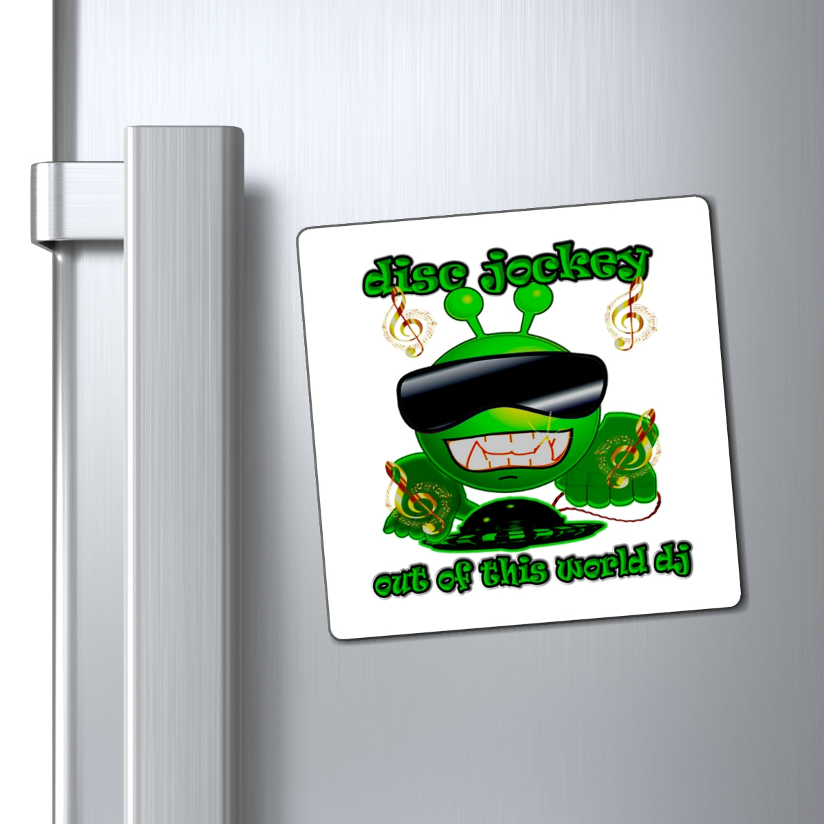 disc jockey - Magnets - (white)