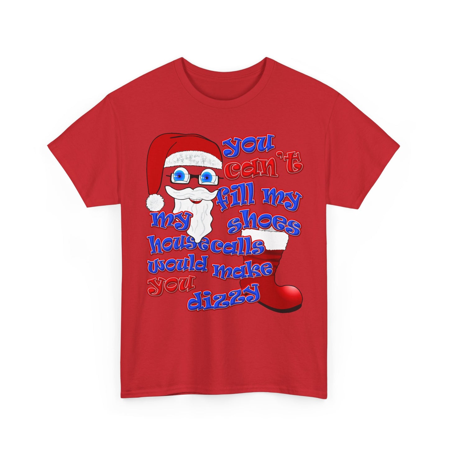 santa's shoes - Unisex Heavy Cotton Tee