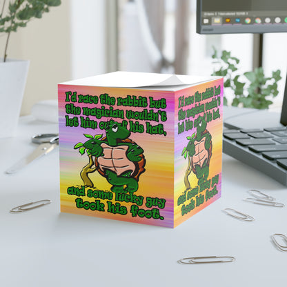 turtle race - note cube (color blur)
