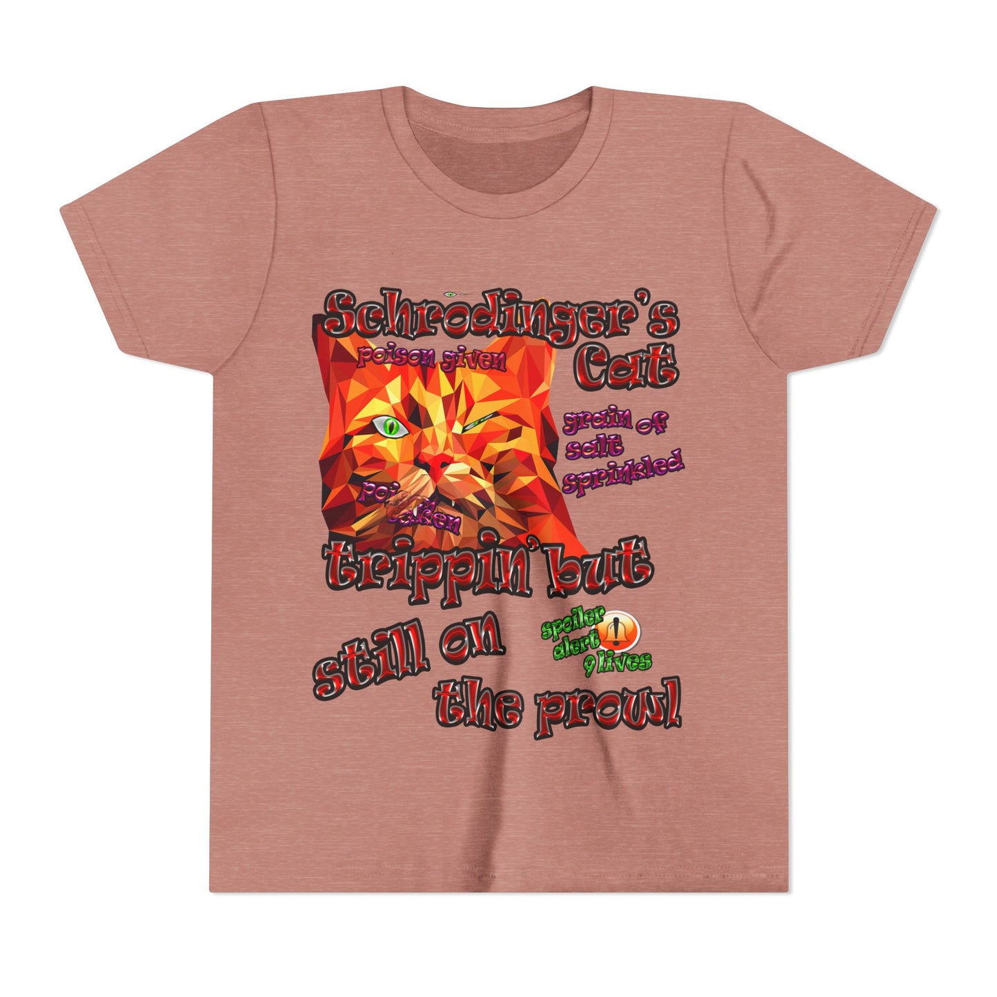 schrodinger's cat - Youth Short Sleeve Tee