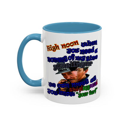 high noon - Accent Mug (white)
