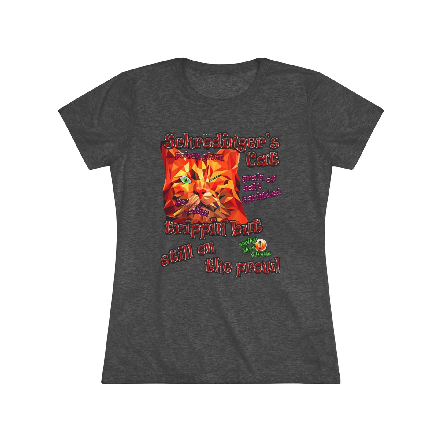schrodinger's cat - Women's Triblend Tee