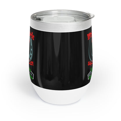 my luck - Chill Wine Tumbler (black)