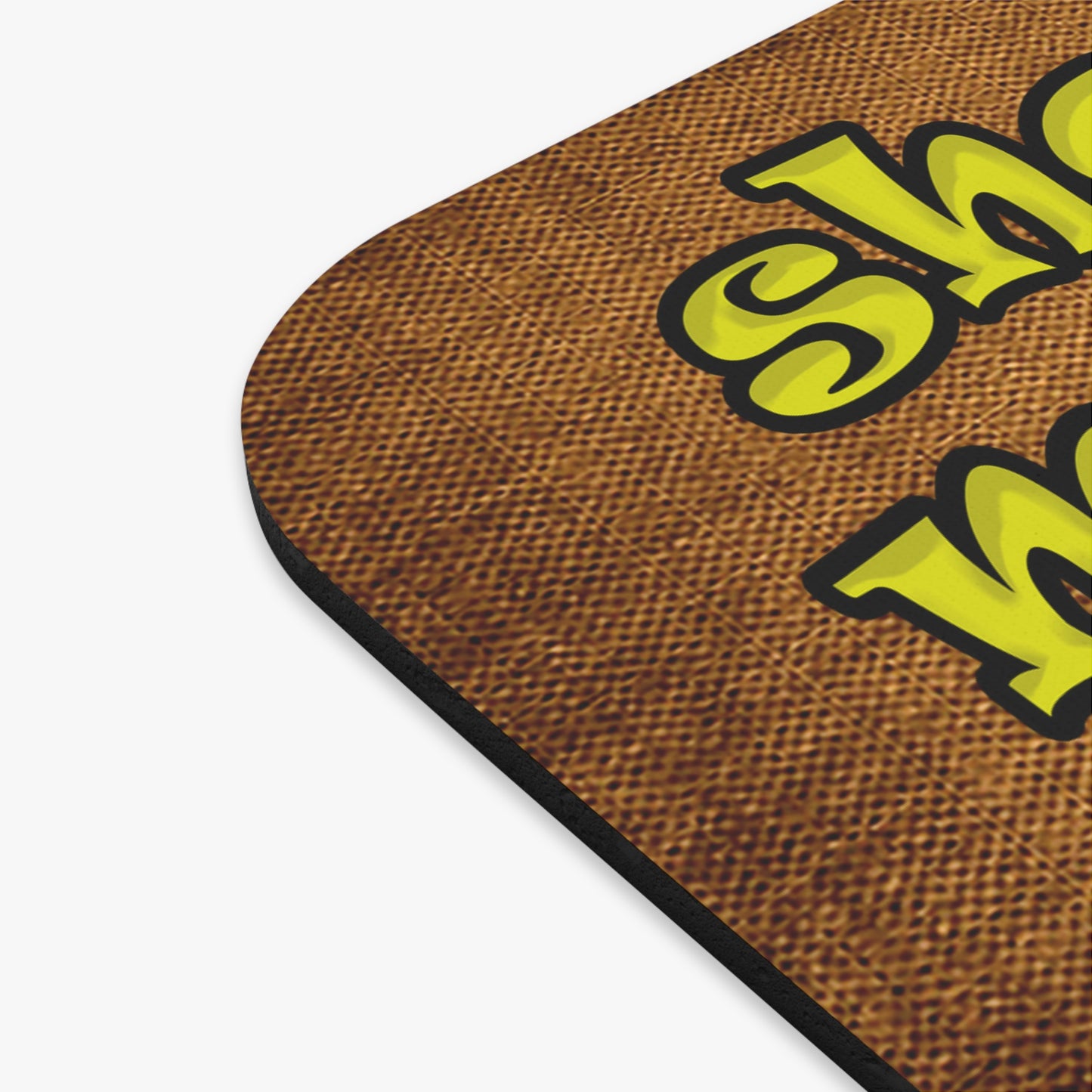 shoot the moon again - Mouse Pad (Rectangle) (brown papyrus)