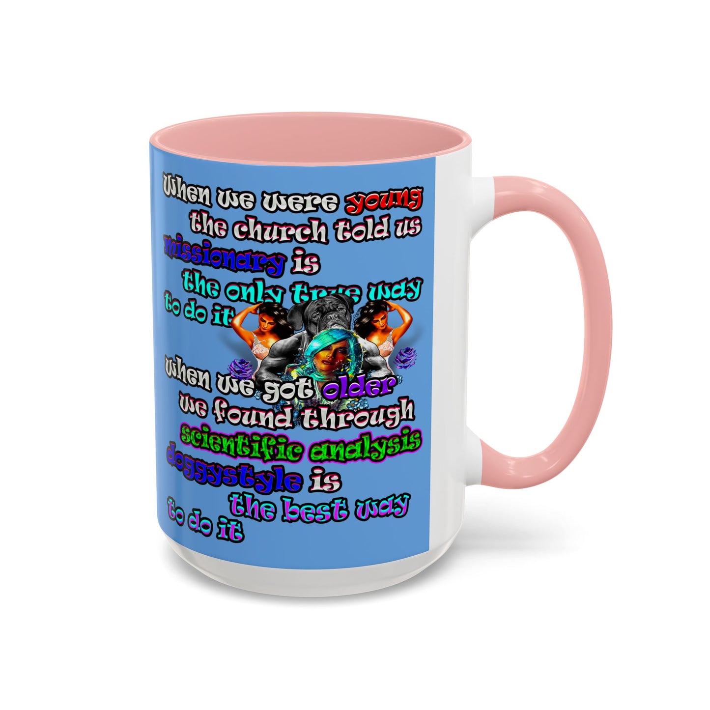 doggystyle - Accent Mug (light blue)