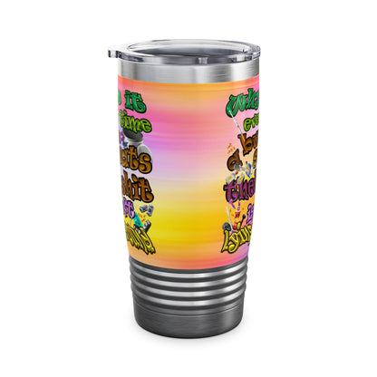 the bum's shit - Ringneck Tumbler, 20oz (color blur)