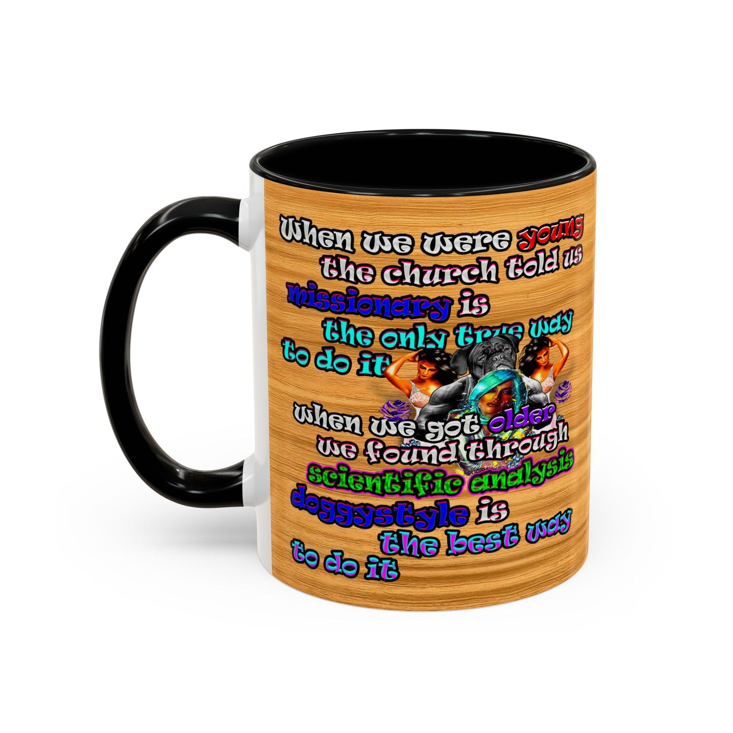 doggystyle - Accent Mug (butterscotch wood finish)