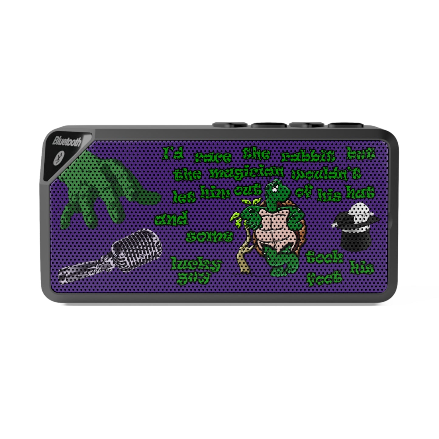 turtle race - Jabba Bluetooth Speaker (purple)