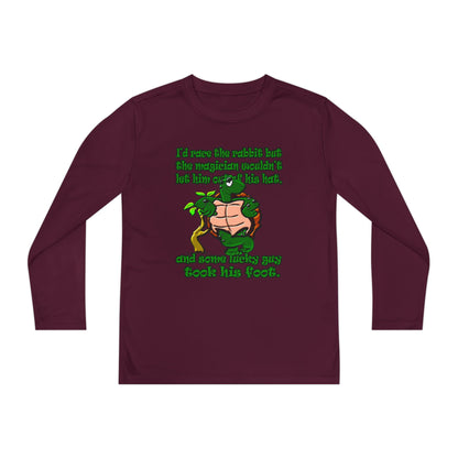 turtle race - Youth Long Sleeve Competitor Tee