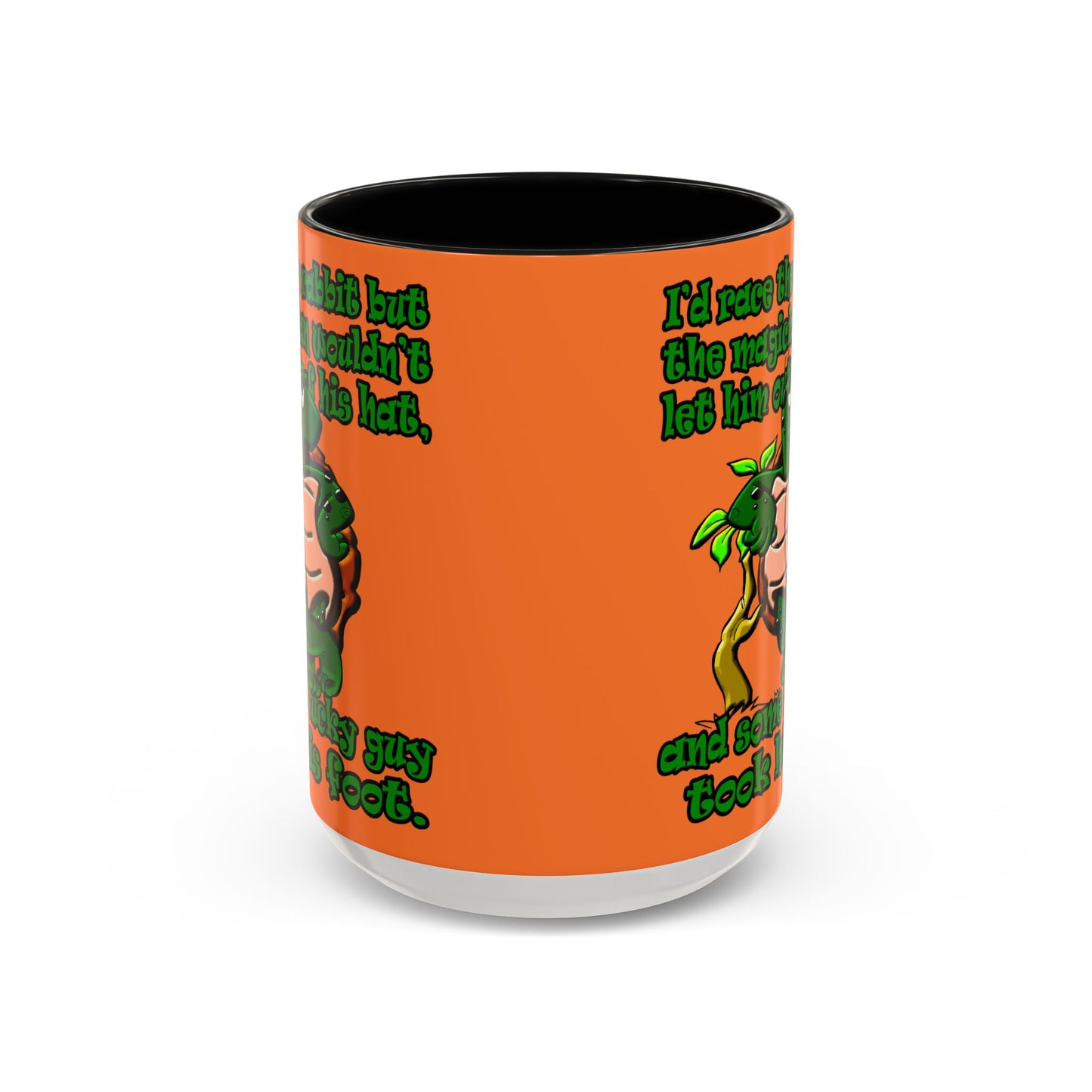turtle race - Accent Mug (crusta)