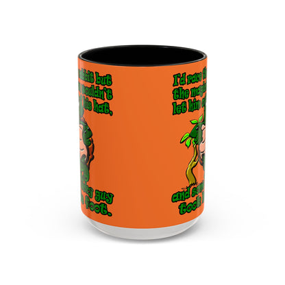 turtle race - Accent Mug (crusta)