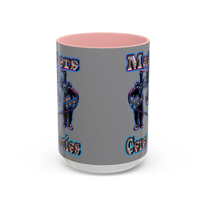 em cee squared - Accent Mug (grey)