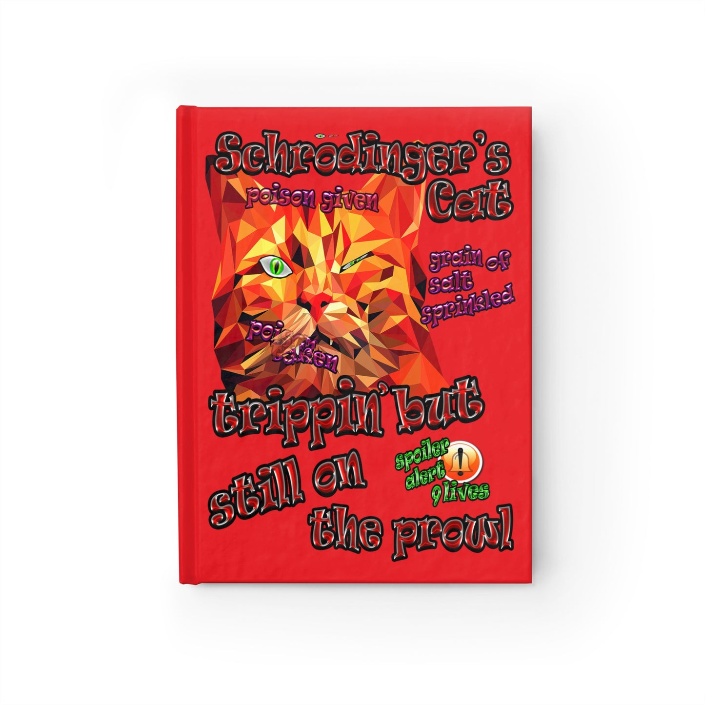 schrodinger's cat - journal-blank (red)
