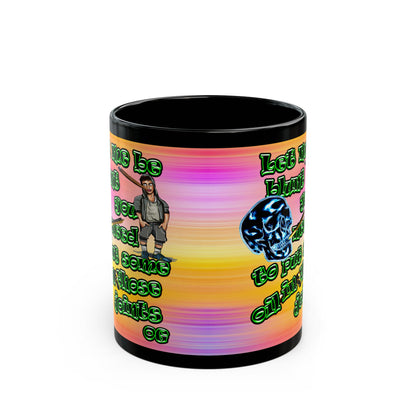 og - Black Mug (color blur)