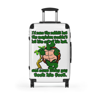 turtle race - Suitcase (white)
