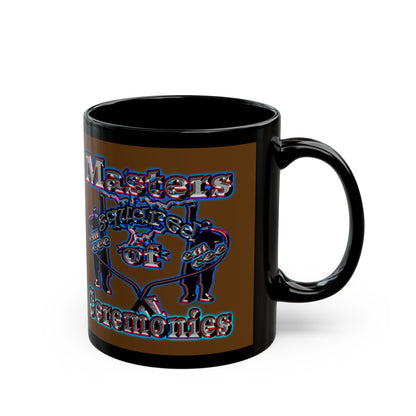 em cee squared - Black Mug (brown)