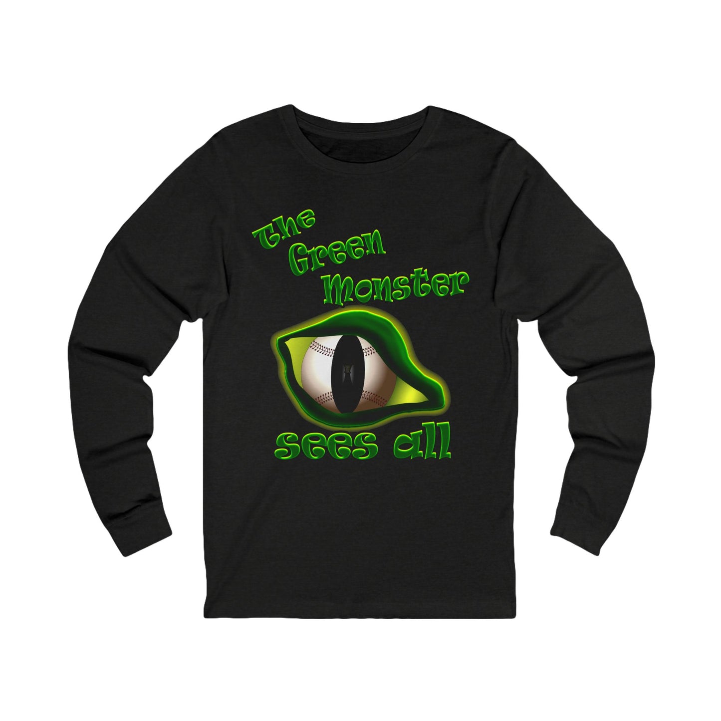 green monster - Unisex Jersey Long Sleeve Tee