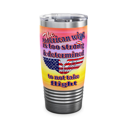 american wing - Ringneck Tumbler, 20oz (color blur)
