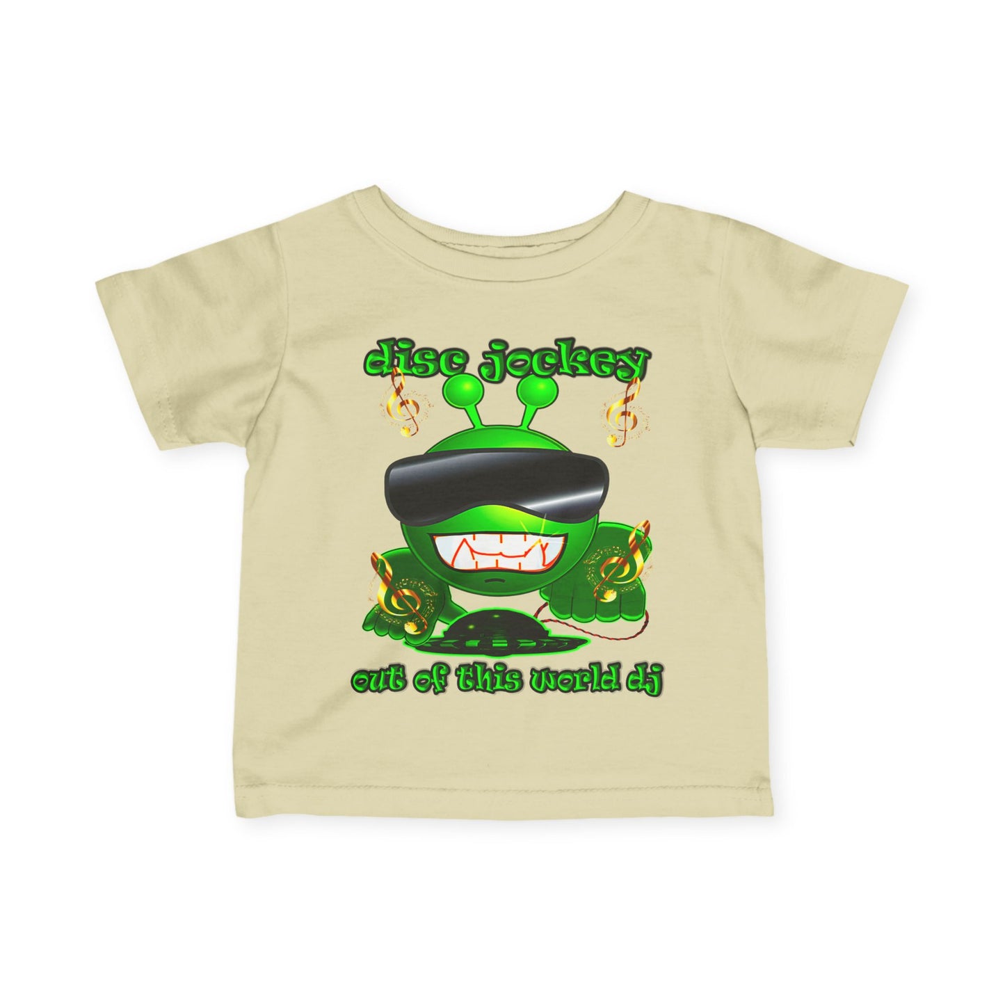 disc jockey - Infant Fine Jersey Tee