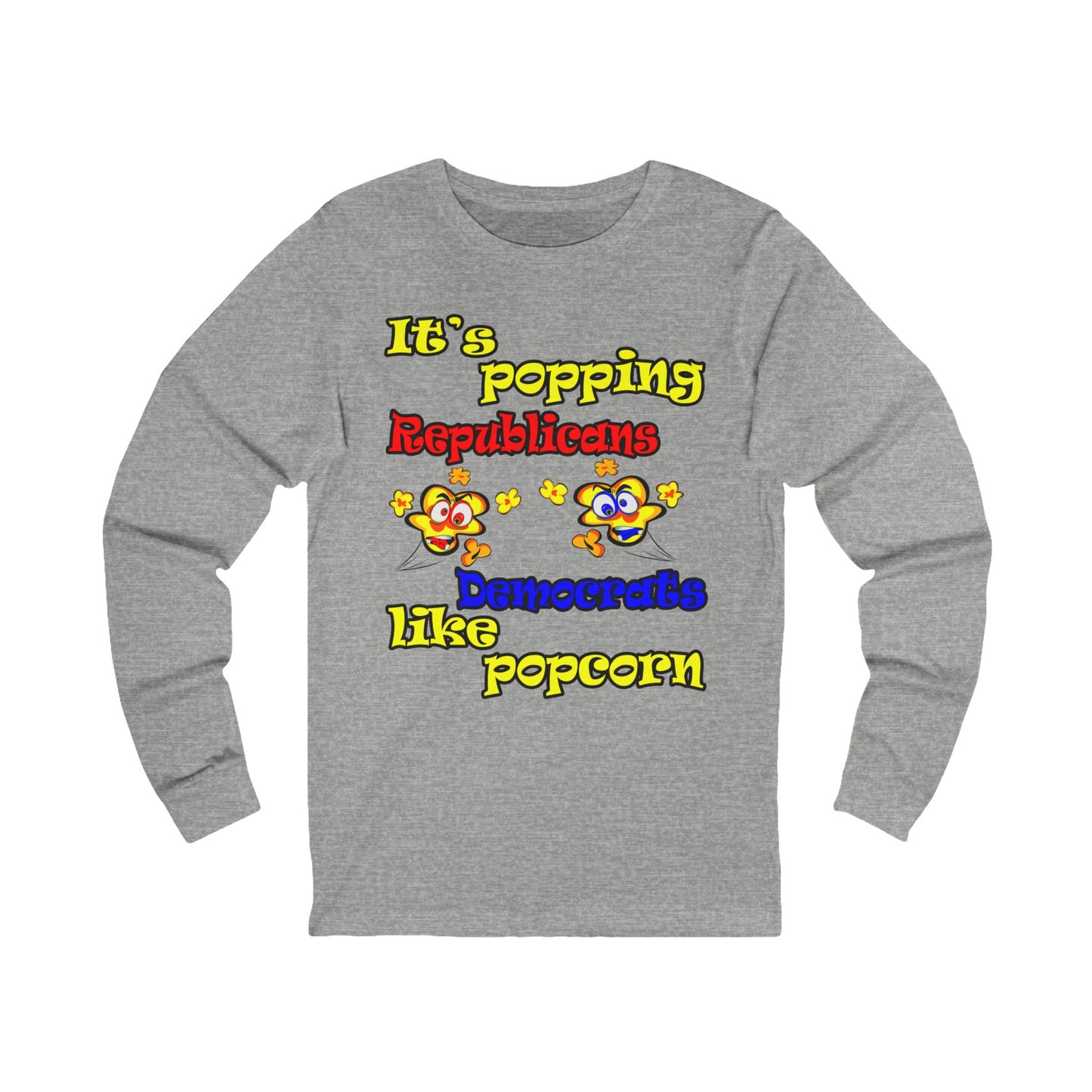 popping like popcorn - Unisex Jersey Long Sleeve Tee