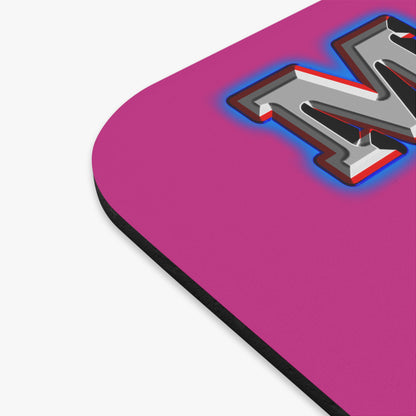 em cee squared - Mouse Pad (Rectangle) (pink)