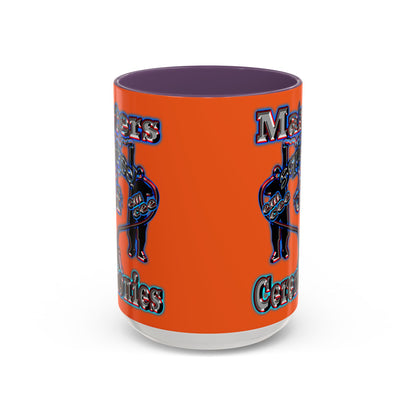 em cee squared - Accent Mug (orange)