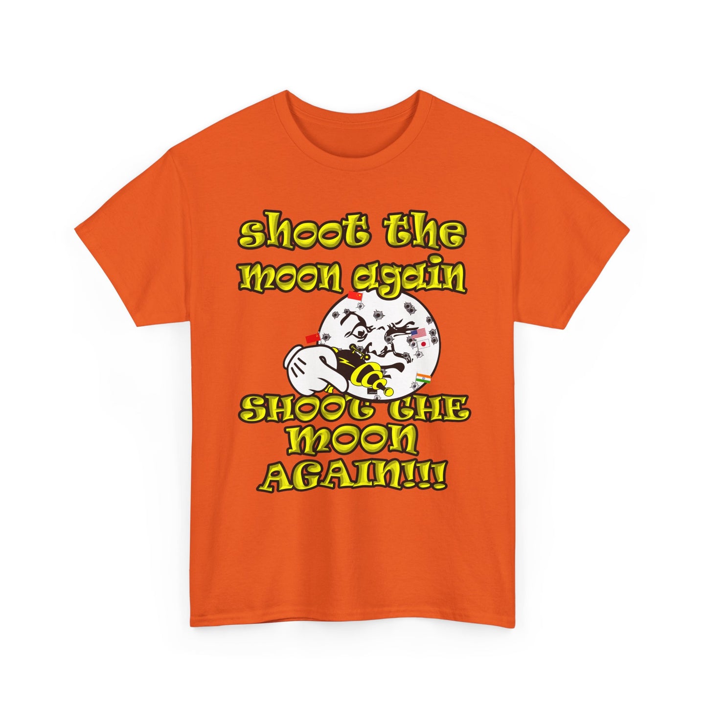 shoot the moon again - Unisex Heavy Cotton Tee