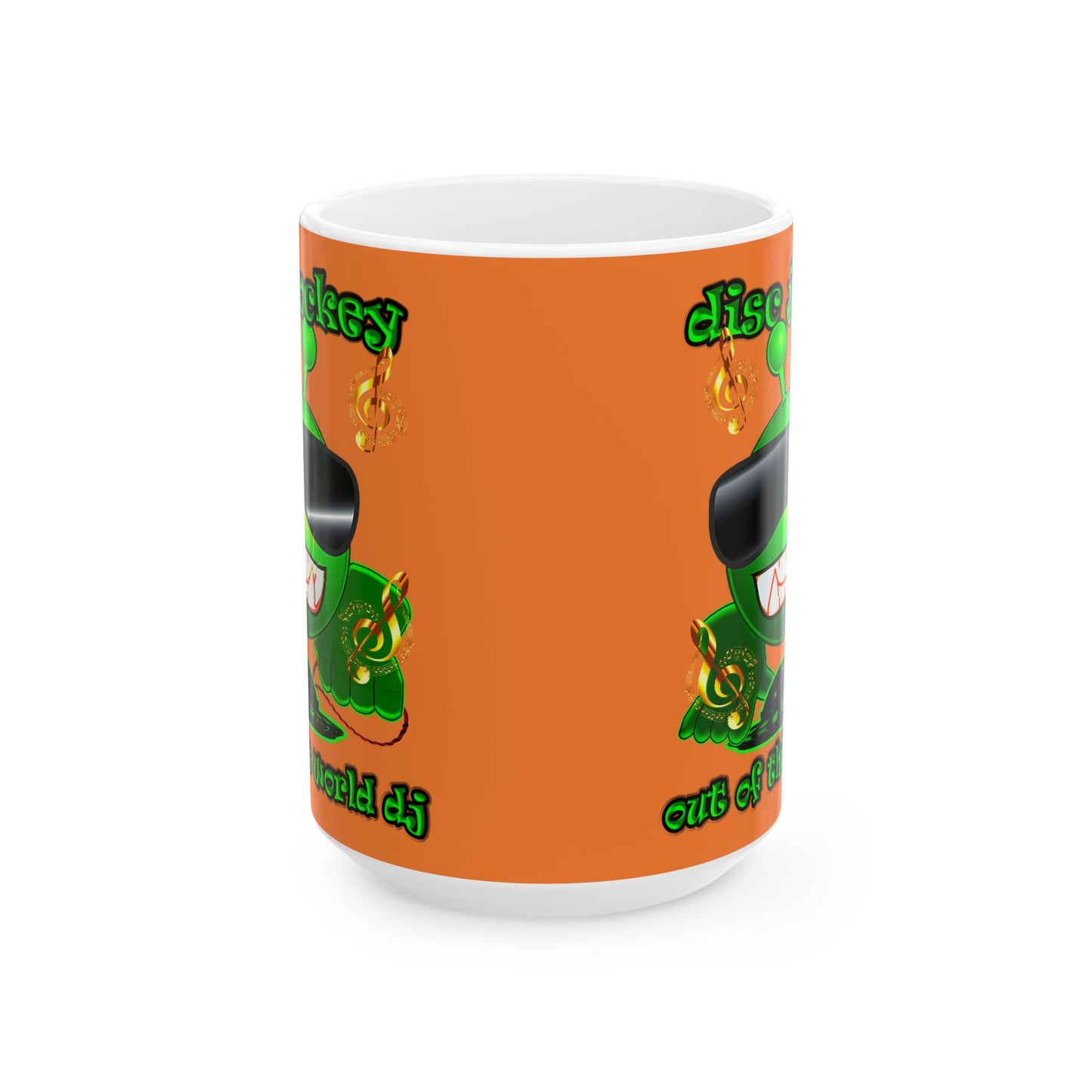 disc jockey - White Mug (crusta)