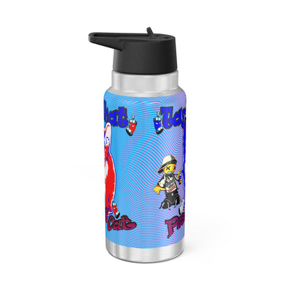 tag that - Gator Tumbler, 32oz  (light blue-purple wave)