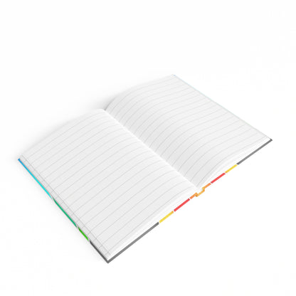 my luck - journal-lined (rainbow split)