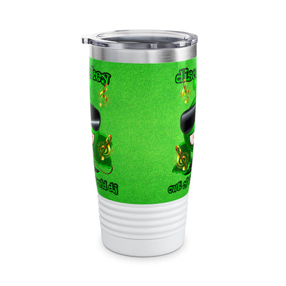 disc jockey - Ringneck Tumbler, 20oz (green turf)