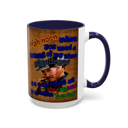 high noon - Accent Mug (brown papyrus)