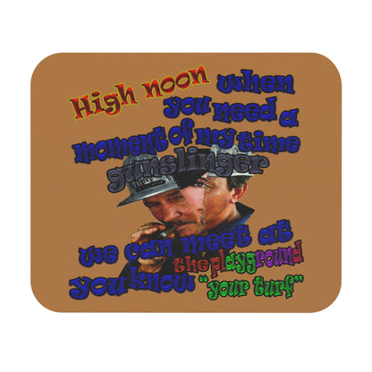 high noon - Mouse Pad (Rectangle) (light brown)