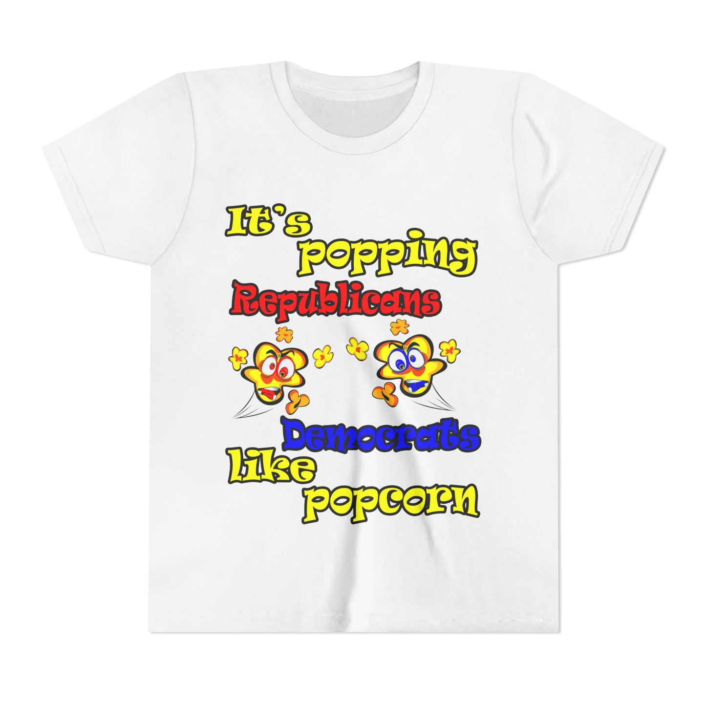 popping like popcorn - Youth Short Sleeve Tee