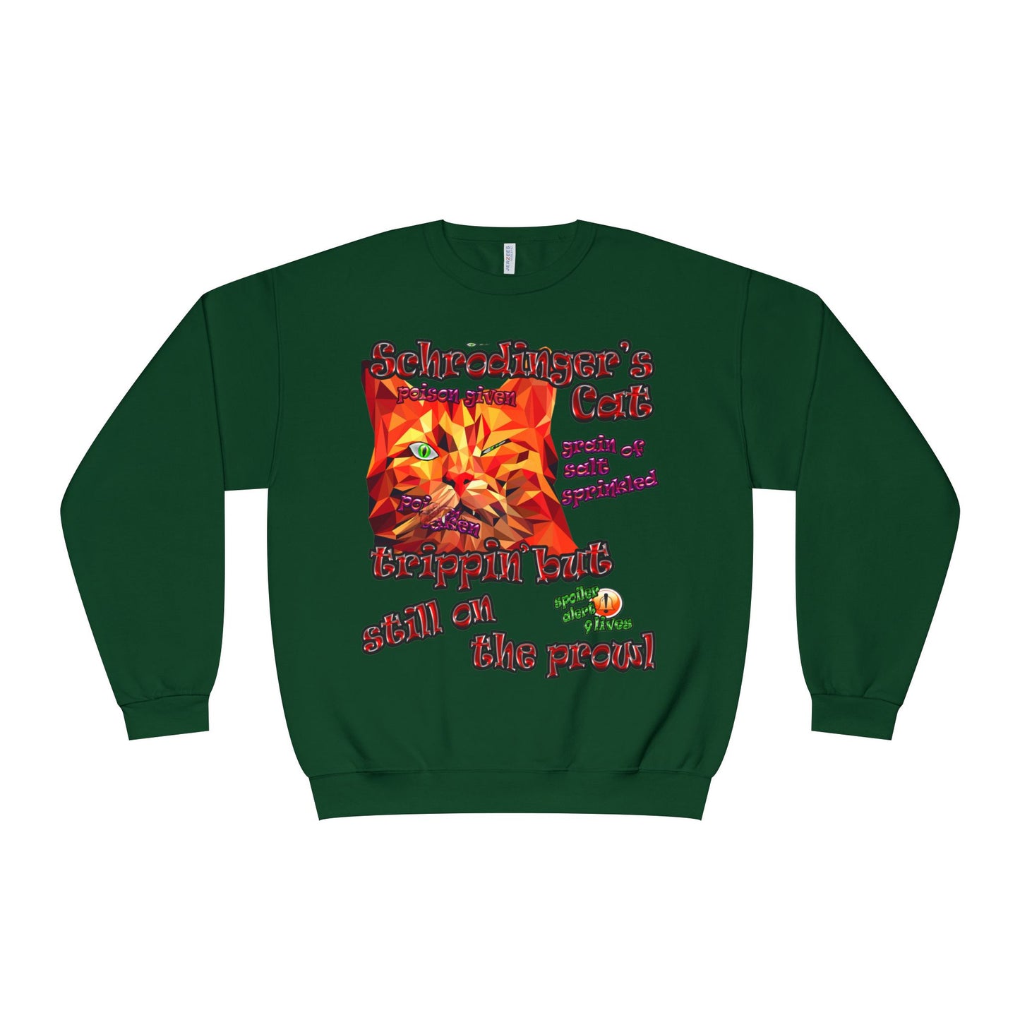 schrodinger's cat - Unisex NuBlend® Crewneck Sweatshirt