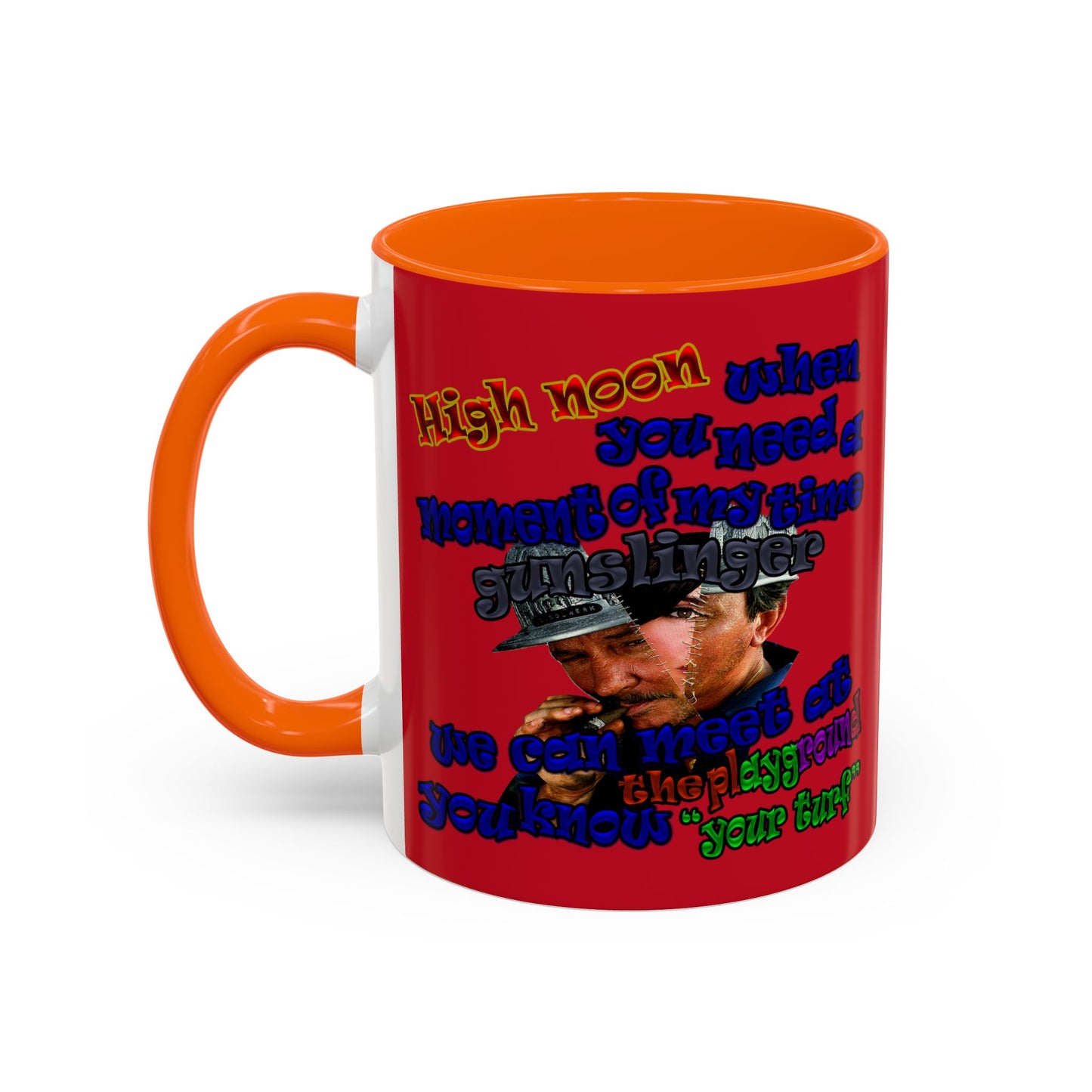 high noon - Accent Mug (dark red)