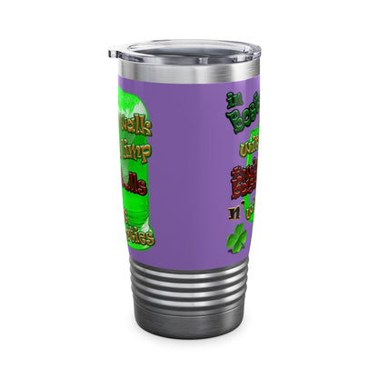 celtics logo - Ringneck Tumbler, 20oz (light purple)