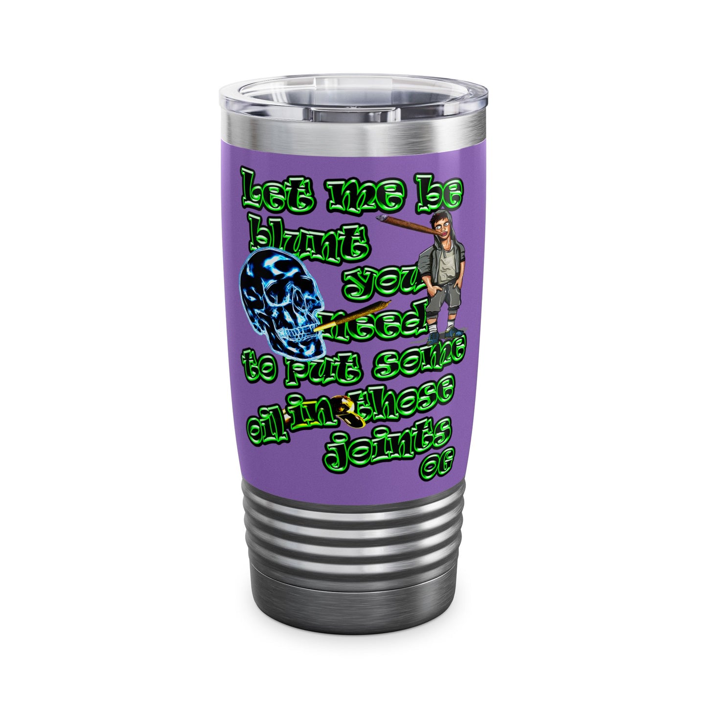 og - Ringneck Tumbler, 20oz (light purple)