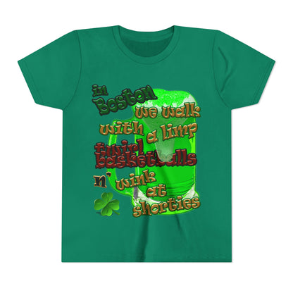 celtics logo - Youth Short Sleeve Tee