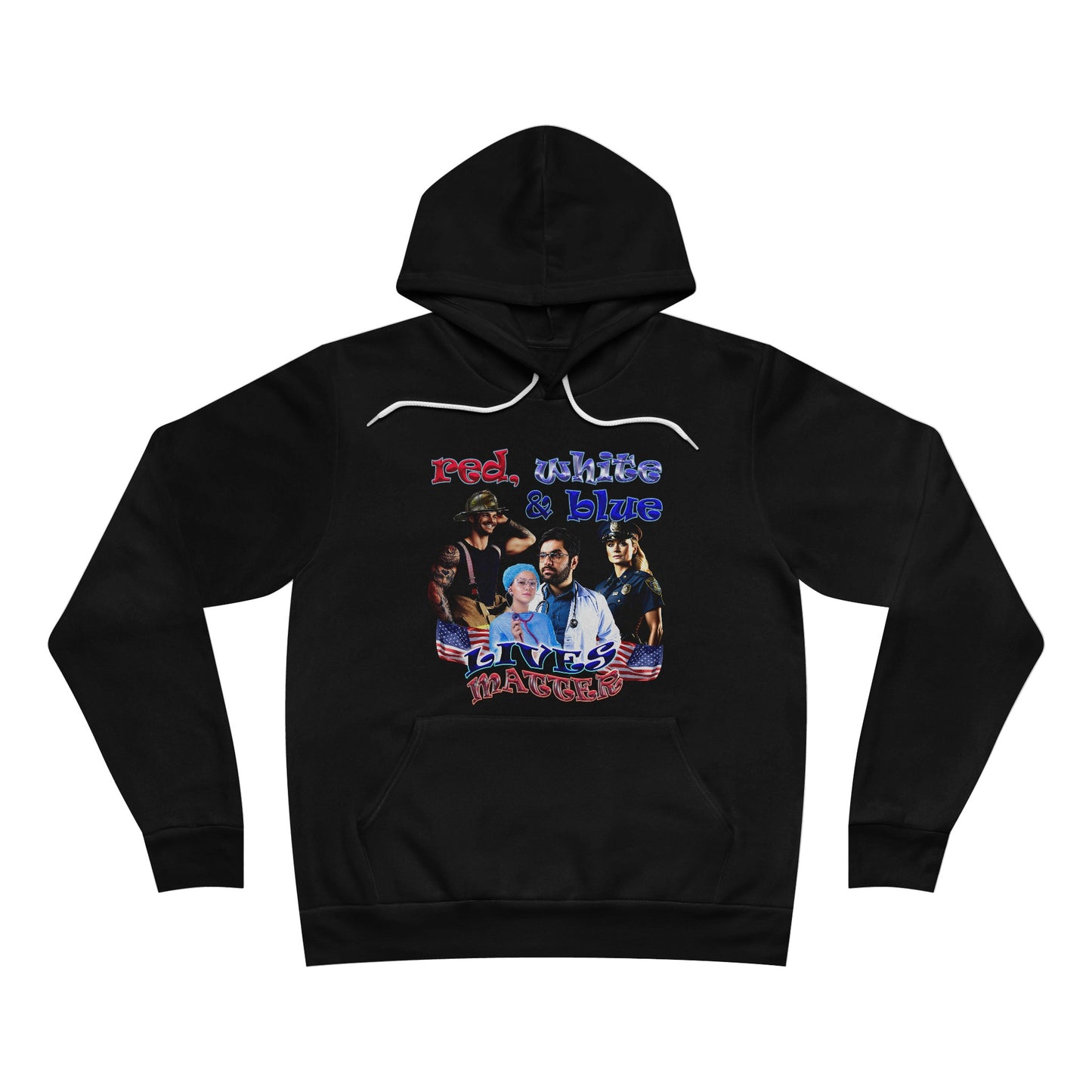 rw&b lives matter - Unisex Sponge Fleece Pullover Hoodie