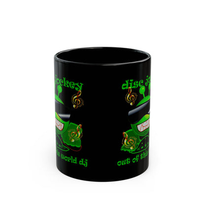 disc jockey - Black Mug (black)
