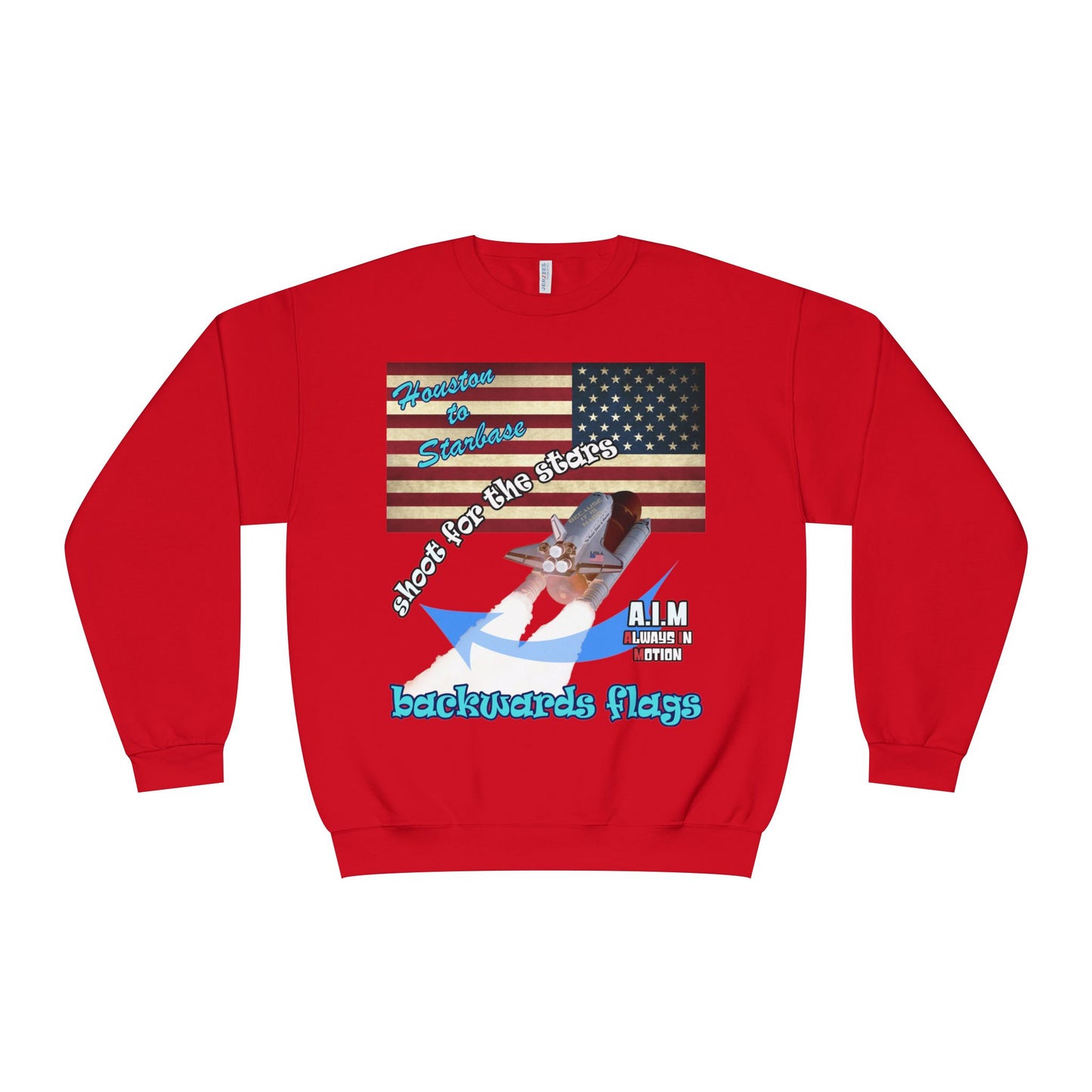 shoot for the stars - Unisex NuBlend® Crewneck Sweatshirt