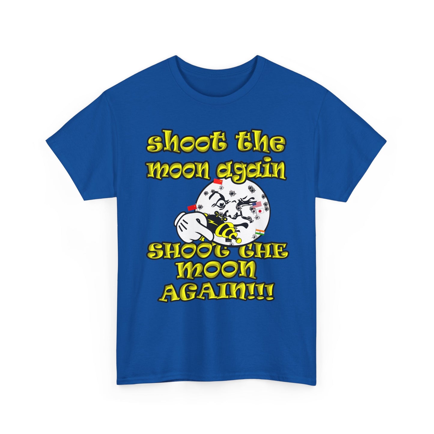 shoot the moon again - Unisex Heavy Cotton Tee