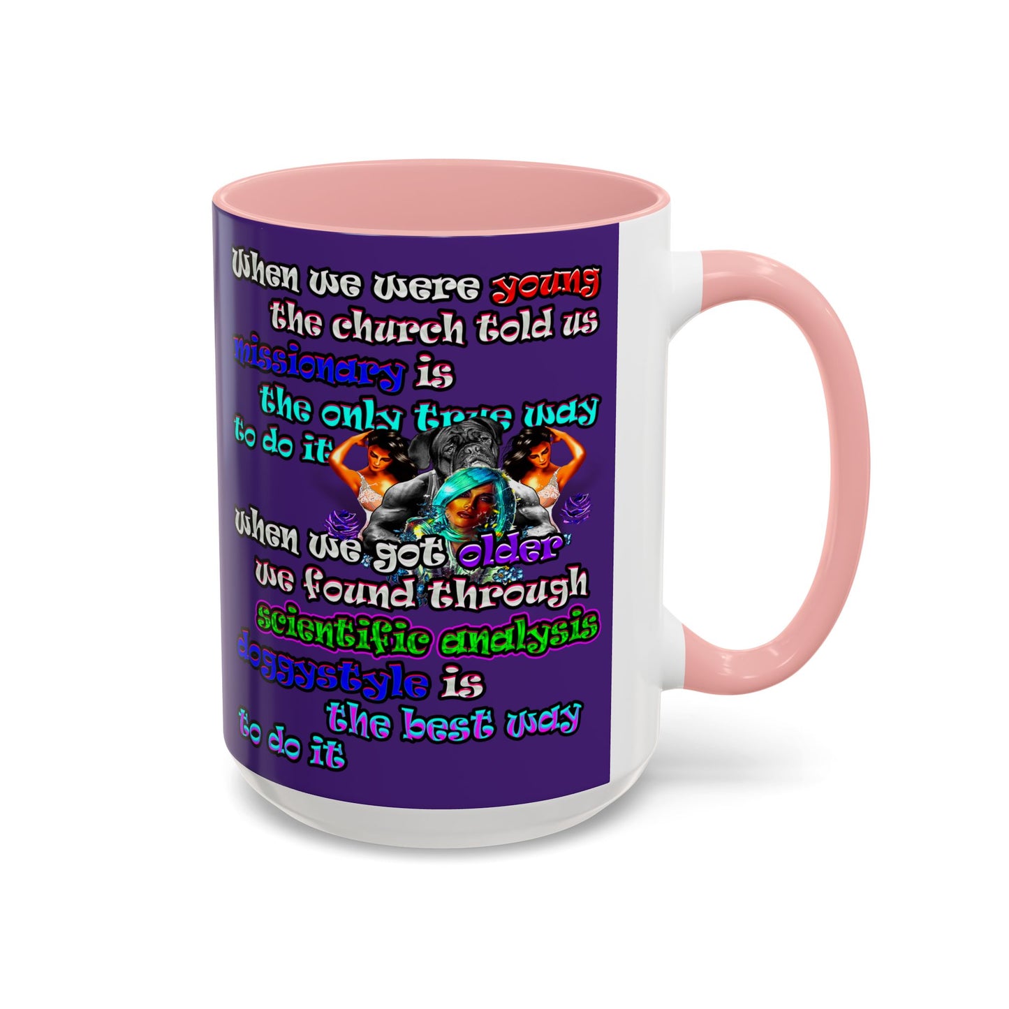 doggystyle - Accent Mug (purple)