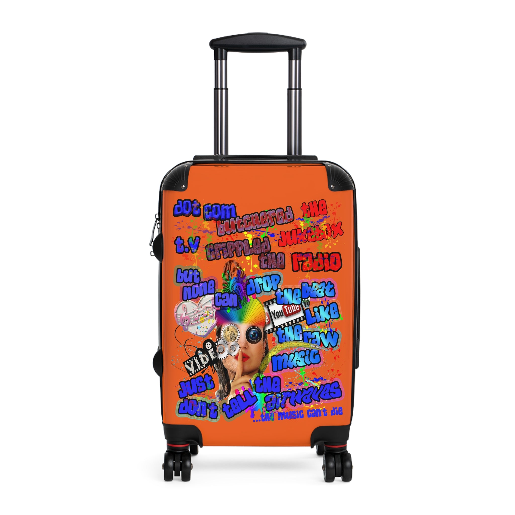 drop the beat - Suitcase (orange)