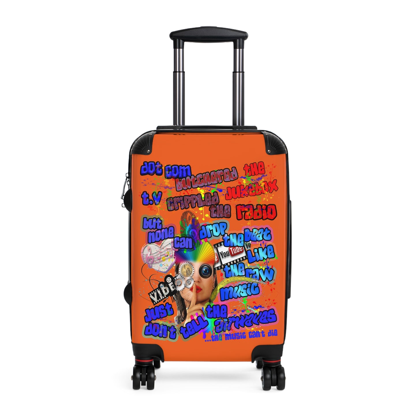 drop the beat - Suitcase (orange)