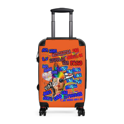 drop the beat - Suitcase (orange)