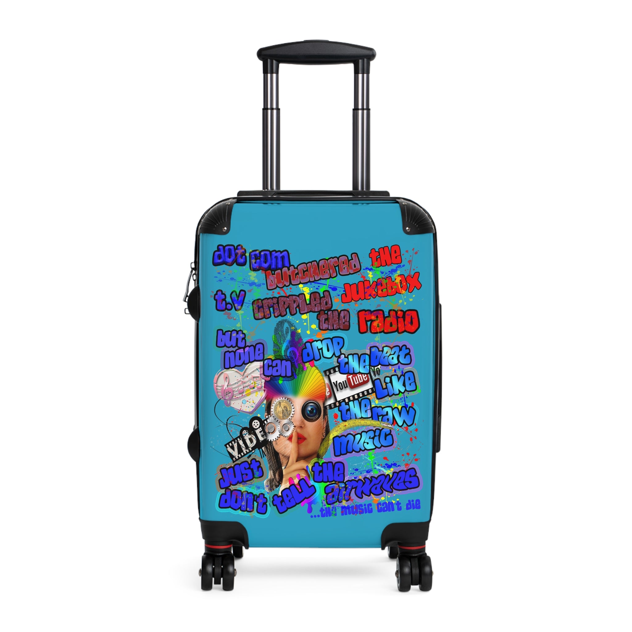 drop the beat - Suitcase (turquoise)