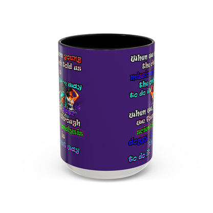 doggystyle - Accent Mug (purple)